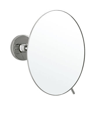 Espelho Aumento 5x WC Hotel Aço Inoxidável